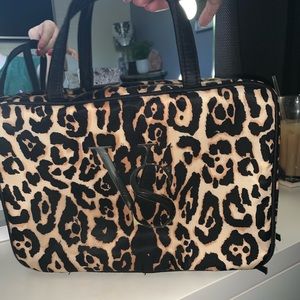 VS Cheetah print toiletry bag